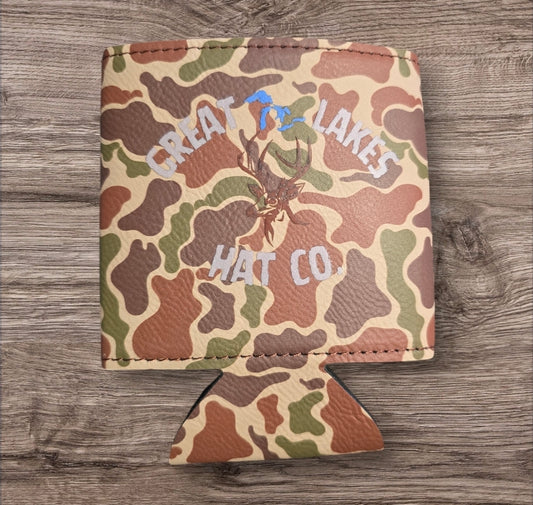 Great Lakes Buck Camo Can Koozie